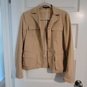 Theory tan jacket